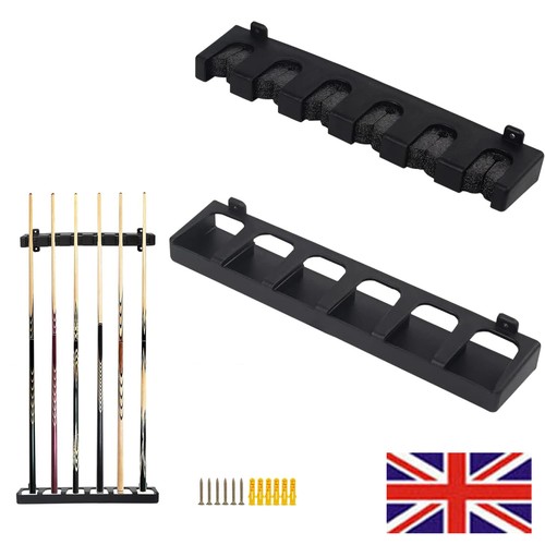 Pool cue rack wall mounted - cue,